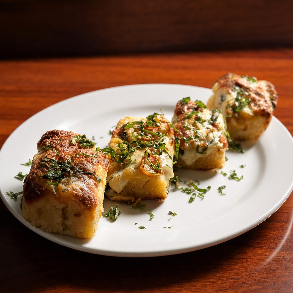 Cheesy Focaccia.